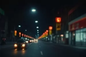 被潮水漫过半截的图书馆书架，奇幻片潮汐图书馆画面