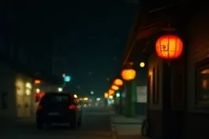 山谷里废弃的无线电天线，悬疑剧静默频率画面
